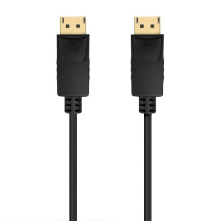 Cable displayport 1.2 ccs 4k aisens a124-0740/ displayport macho - displayport macho/ hasta 5w/ 2300mbps/ 2m/ negro