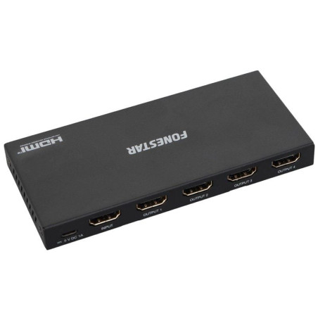 Duplicador fonestar fo-22s4ed/ 4xhdmi hembra - hdmi macho