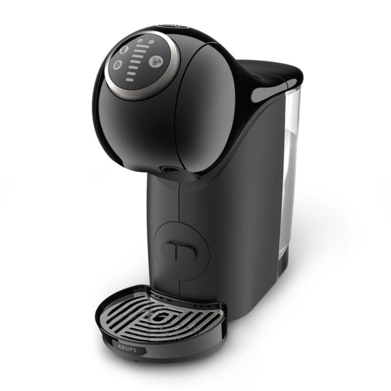 Cafetera de cápsulas krups genio s plus/ negra