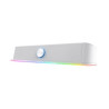Barra de sonido trust gaming gxt 619 thorne/ 12w/ 2.0/ blanca