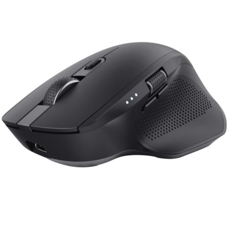 Ratón inalámbrico trust ozaa+/ batería recargable/ hasta 3200 dpi
