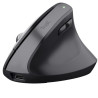 Ratón vertical inalámbrico trust bayo+/ batería recargable/ hasta 2400 dpi