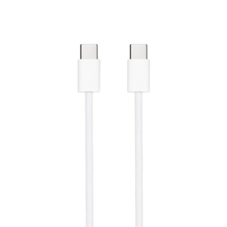 Cable usb 2.0 tipo-c nanocable 10.01.6001-co/ usb tipo-c macho - usb tipo-c macho/ hasta 60w/ 480mbps/ 1m/ blanco