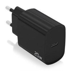 Cargador de pared aisens a110-0753/ 1xusb tipo-c/ 20w