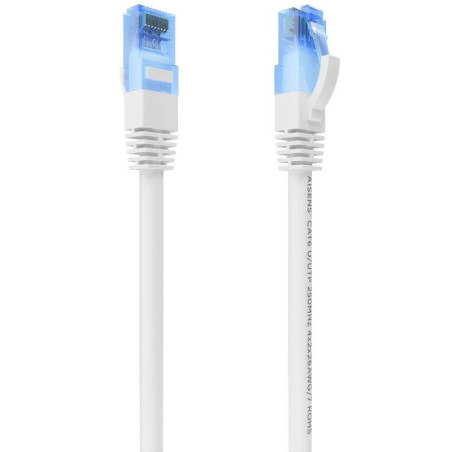 Cable de red rj45 awg26 cca utp aisens a135-0822 cat.6/ 3m/ blanco