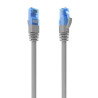 Cable de red rj45 awg26 cca utp aisens a135-0772 cat.6/ 30cm/ gris