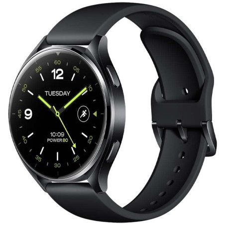Smartwatch xiaomi watch 2/ notificaciones/ frecuencia cardíaca/ gps/ negro