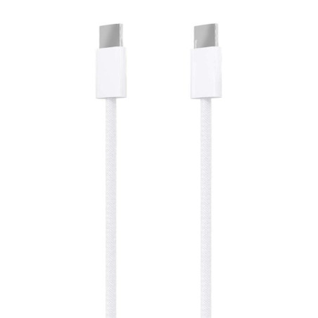 Cable usb 2.0 tipo-c aisens a107-0856/ usb tipo-c macho - usb tipo-c macho/ hasta 60w/ 480mbps/ 2m/ blanco