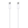 Cable usb 2.0 tipo-c aisens a107-0856/ usb tipo-c macho - usb tipo-c macho/ hasta 60w/ 480mbps/ 2m/ blanco