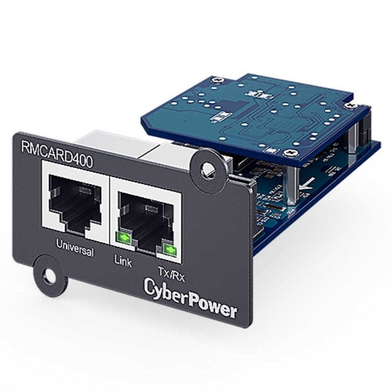Tarjeta gestión remota cyberpower rmcard400/ rj45/ compatible con envirosensor