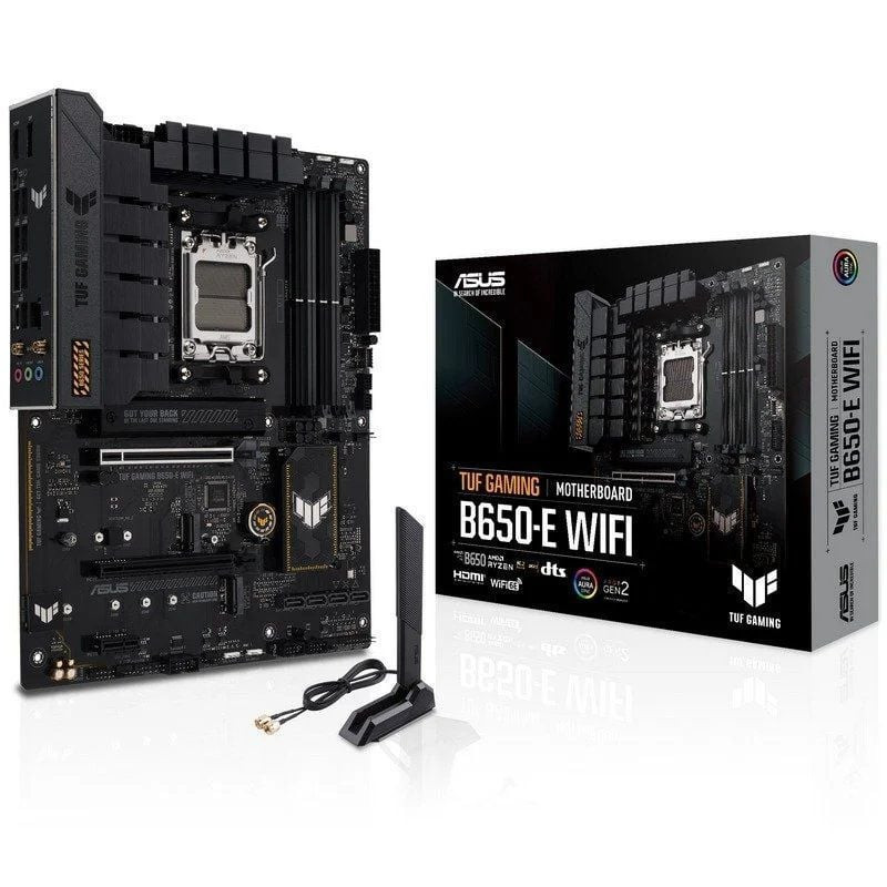 Placa base asus tuf gaming b650-e wifi/ socket am5/ ddr5/ pcie 5.0
