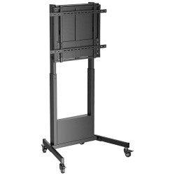 Soporte de suelo con ruedas aisens ft100e-263 para tv de 60-100'/ hasta 90kg
