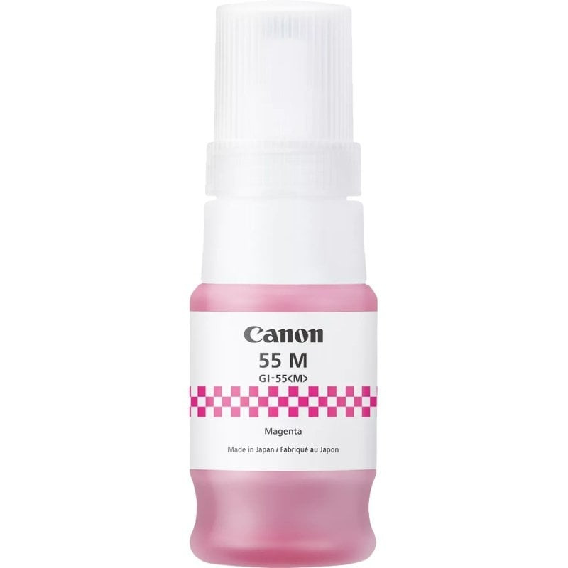 Botella de tinta original canon gi-55/ magenta