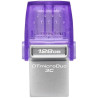 Pendrive 128gb kingston datatraveler microduo 3c usb 3.2