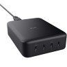 Cargador de pared gan trust maxo/ 4xusb tipo-c/ 240w/ automático/ voltaje 5-20v