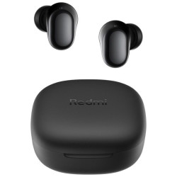 Auriculares bluetooth xiaomi redmi buds 6 play con estuche de carga/ autonomía 7h/ negros