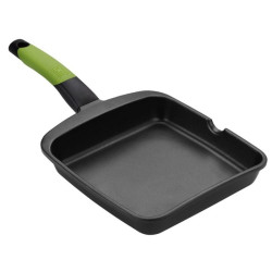 Asador bra prior a121459/ ø28cm/ aluminio fundido/ apto para inducción