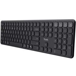 Teclado compacto inalámbrico trust vaiya