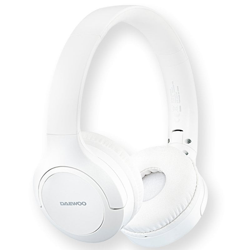 Auriculares inalámbricos daewoo dw2018/ con micrófono/ bluetooth/ blancos
