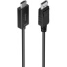 Cable conversor aisens a125-0893/ displayport macho - hdmi 4k macho/ 1.5m/ negro