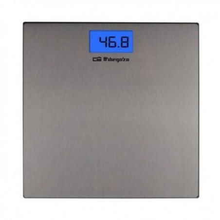 Báscula de baño orbegozo pb-2222 a/ hasta 150kg/ gris