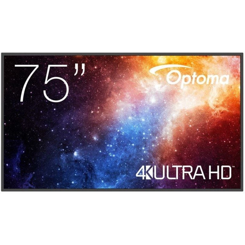 Pantalla digital profesional optoma n3751k/ 75'