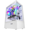 Caja gaming semitorre mars gaming mc-xo/ blanca