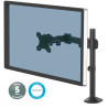 Soporte de mesa para monitor fellowes 8502501/ giratorio/ inclinable/ hasta 8kg