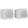 Altavoces mars gaming ms-pro/ 10w/ 1.0/ blancos