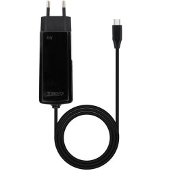 Cargador de portátil gan tooq tqlc-usbcgan45pd-c usb tipo-c/ 45w/ automático/ voltaje 5-20v