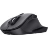 Ratón ergonómico inalámbrico trust fyda multidispositivo/ batería recargable/ hasta 2400 dpi