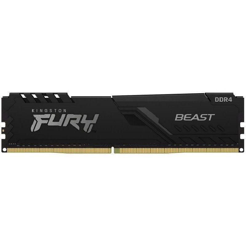Memoria ram kingston fury beast 8gb/ ddr4/ 3600mhz/ 1.35v/ cl17/ dimm