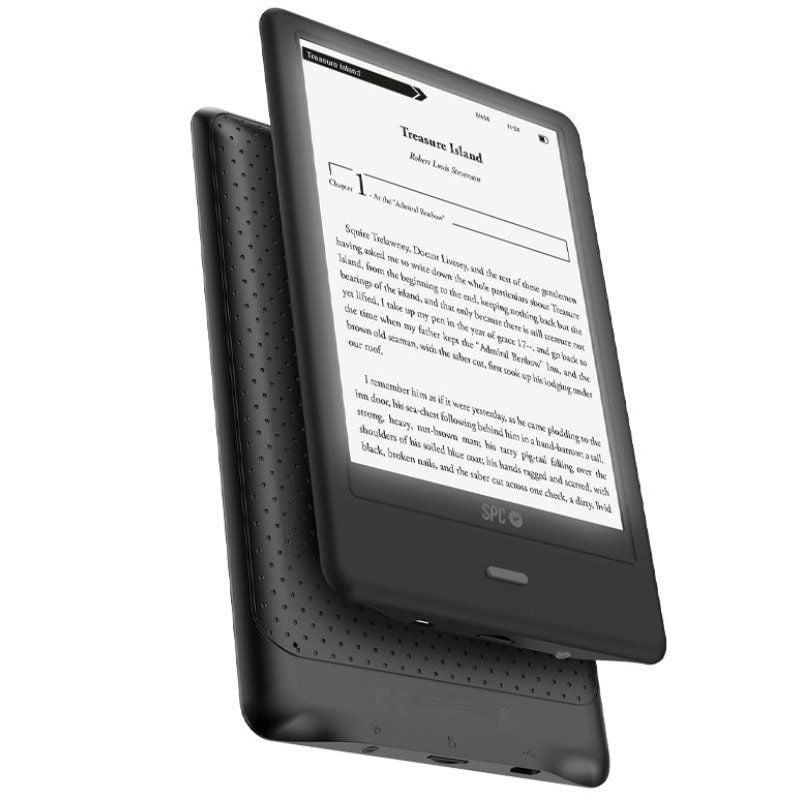 Libro electrónico spc dickens light 2 pro/ 6'/ tinta electrónica/ negro