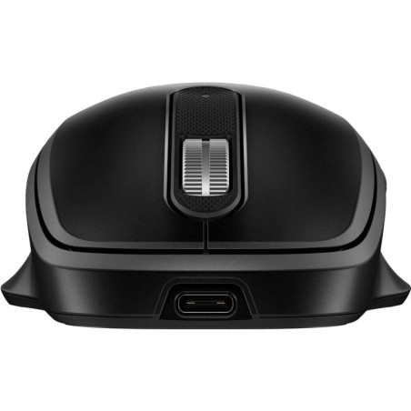 Ratón inalámbrico hp 515/ batería recargable/ hasta 4000 dpi/ negro