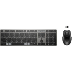 Teclado y ratón inalámbricos hp combo 725 multidispositivo