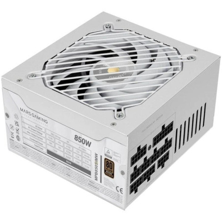 Fuente de alimentación mars gaming mpb850sim/ 850w/ ventilador 14cm/ 80 plus bronze