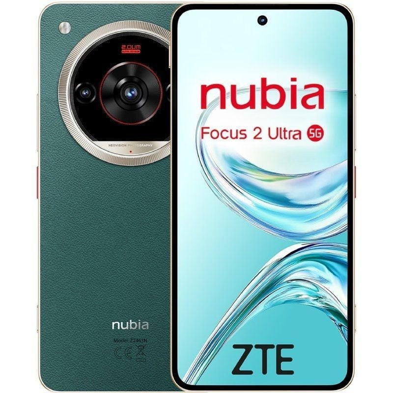 Smartphone zte nubia focus 2 ultra 8gb/ 512gb/ 6.8'/ verde