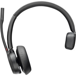 Auricular inalámbrico poly voyager 4310-m para microsoft teams + adaptador bt700 + base de carga/ con micrófono/ bluetooth/ 