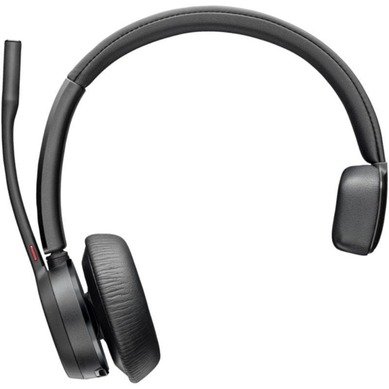 Auricular inalámbrico poly voyager 4310-m para microsoft teams + adaptador bt700 + base de carga/ con micrófono/ bluetooth/ 