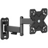 Soporte de pared giratorio/ inclinable/ nivelable aisens wt32tsr-381 para monitores y tv de 13-32'/ hasta 20kg