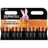 Pack de 10 pilas aa duracell plus power boost dpblr6b10/ 1.5v/ alcalinas