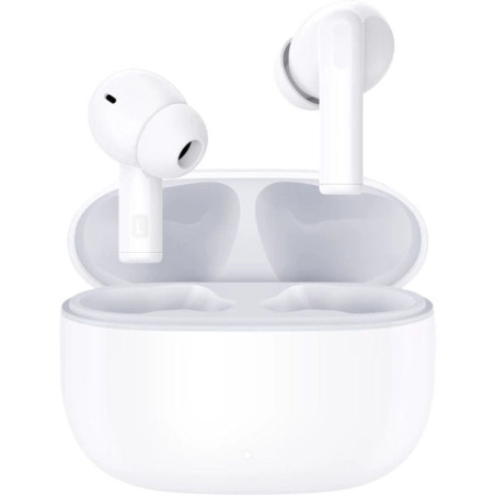 Auriculares bluetooth honor earbuds x7 lite con estuche de carga/ autonomía 7h/ blancos