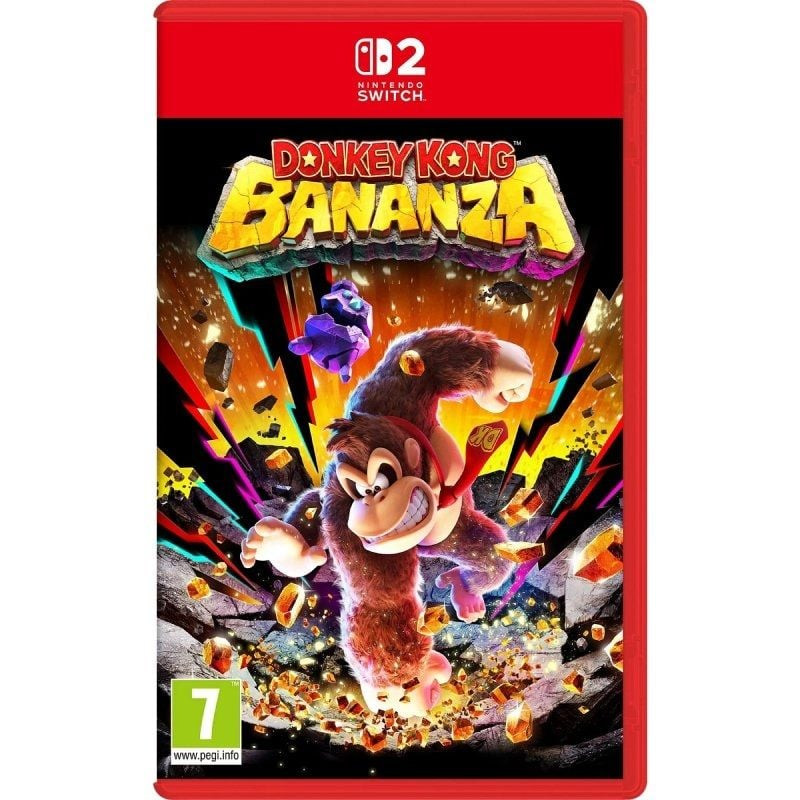 Juego para consola nintendo switch 2 donkey kong bananza