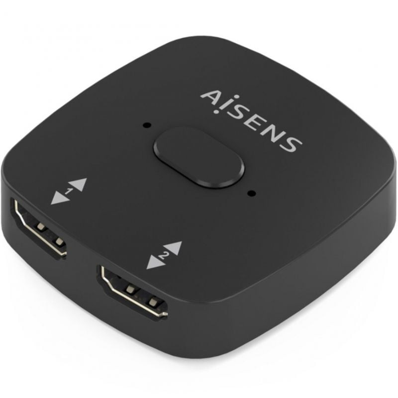 Switch conmutador 4k hdmi 2.0 bidireccional aisens a123-0948 hdmi hembra - 3x hdmi hembra