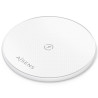 Base de carga inalámbrica aisens asch-15w1wc057-w/ 15w/ blanco