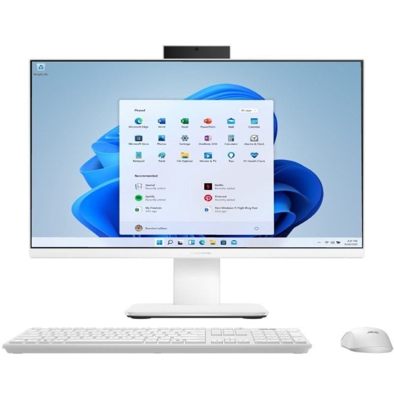 Pc all in one asus v400 v440vak-wpc237w intel core i7-13620h/ 16gb/ 512gb/ 23.8'/ win11