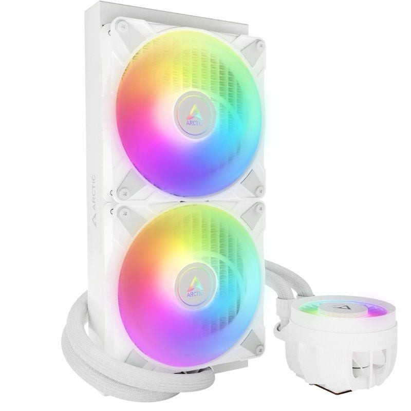 Sistema de refrigeración líquida arctic liquid freezer iii 280 a-rgb/ blanco