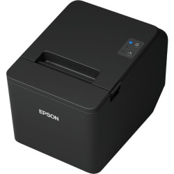 Impresora de tickets epson tm-t20iv/ ancho papel 80mm/ usb-rs232/ negra