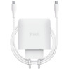 Cargador de pared gan trust maxo 65w/ 1xusb tipo-c/ incluye cable usb tipo-c/ 65w
