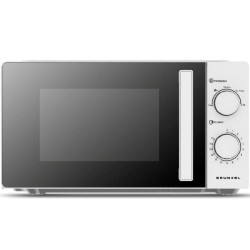 Microondas grunkel mwg-20grill/ 700w/ capacidad 20l/ función grill/ blanco